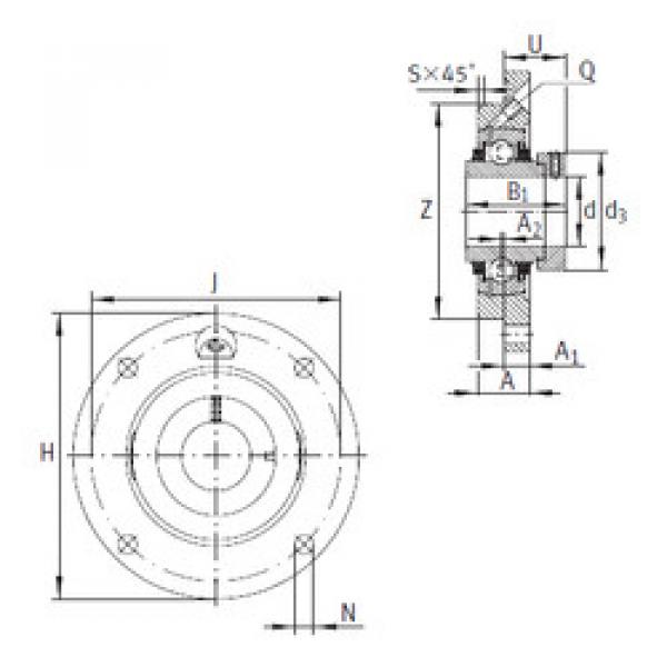 Rodamiento TME75 INA #1 image