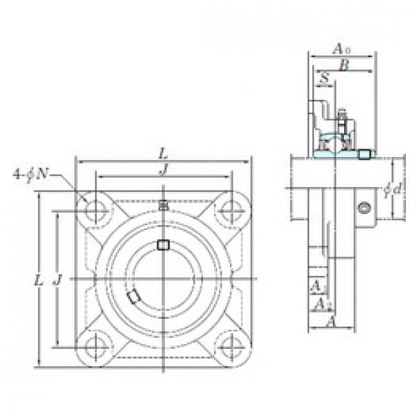 Rodamiento UCFX10-32 KOYO #1 image