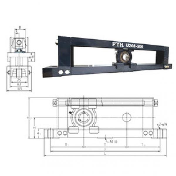 Rodamiento UCTU211-700 FYH #1 image