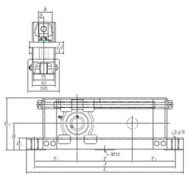 Rodamiento UCTU208-900 KOYO #1 image