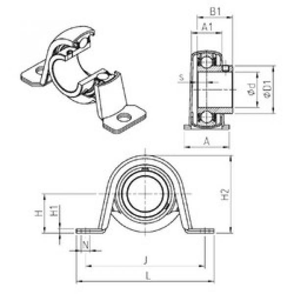 Rodamiento USPP203 SNR #1 image