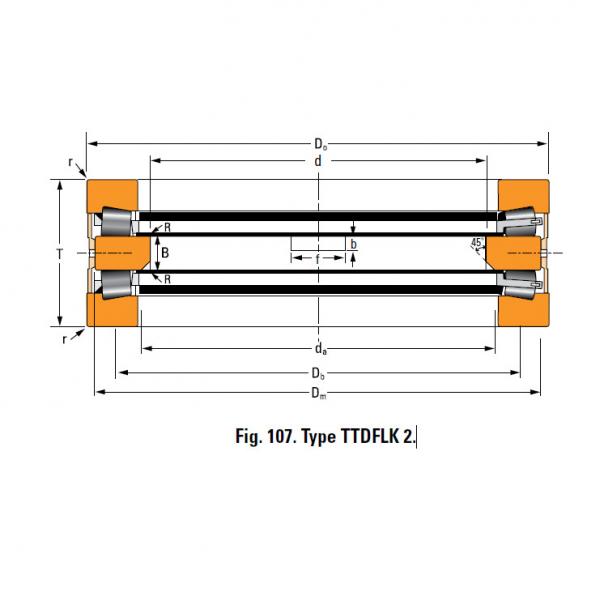 Bearing T8011F Thrust Race Single #2 image