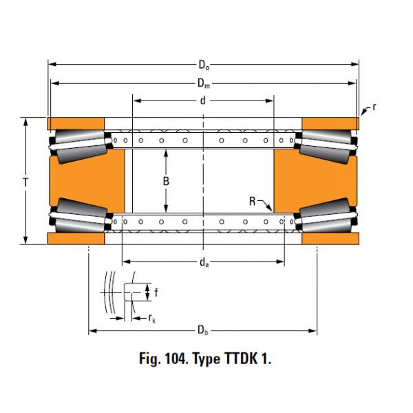 Bearing M21136C Thrust Race Double #2 image