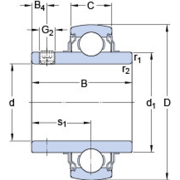 Rodamiento YAR 212-2FW/VA201 SKF #1 image