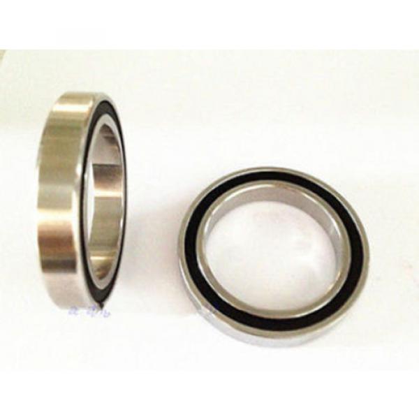 6802-2RS Stainless Steel Full sealed Hybrid Ceramic Bearing si3n4 Ball 15*24*5mm #1 image