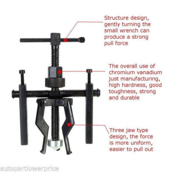 3-Jaw Pilot Gear Bearing Puller Extractor Car Gas Engine Removing Tool Puller #1 image