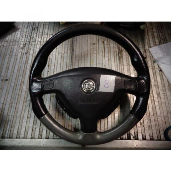 ASTRA GSI GREY / BLACK LEATHER STEERING WHEEL &amp; AIRBAG,FULL CAR BREAKING #3 image