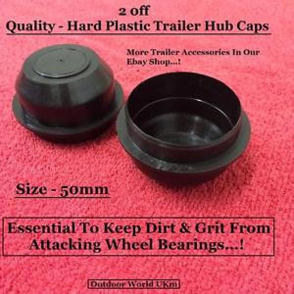 Trailer Hub Caps Bearings Plastic Wheel Car Camping Motorbike Goods Builders Box #5 image