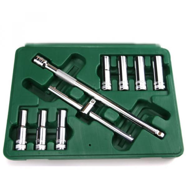 Motorcycle Car Pilot Bearing Gear Puller Removal Remover Repair Tool Kit 9 pcs #1 image