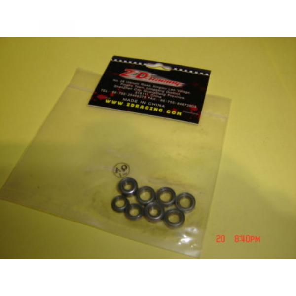 ZD racing 8 pcs 10x6x6-5 x8x8 - 10x5x4 bearings  for Rc car, buggy etc. #4 image